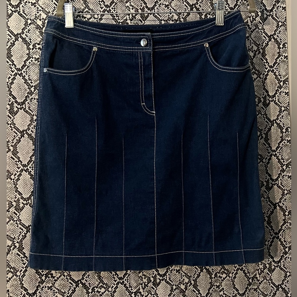 COPY - ESCADA DENIM SKIRT Y2K VINTAGE